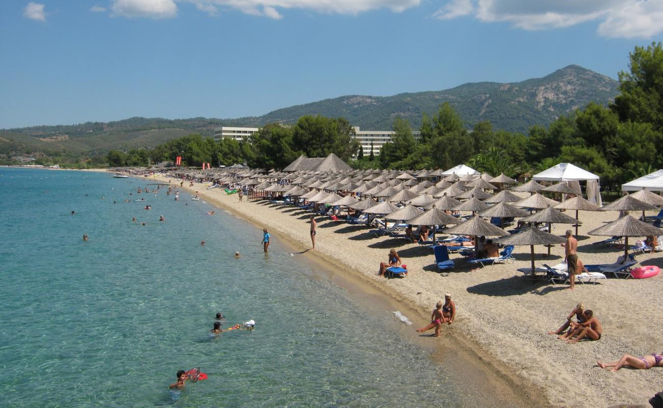 Marmaras beach III'in fotoğrafı parlak ince kum yüzey ile