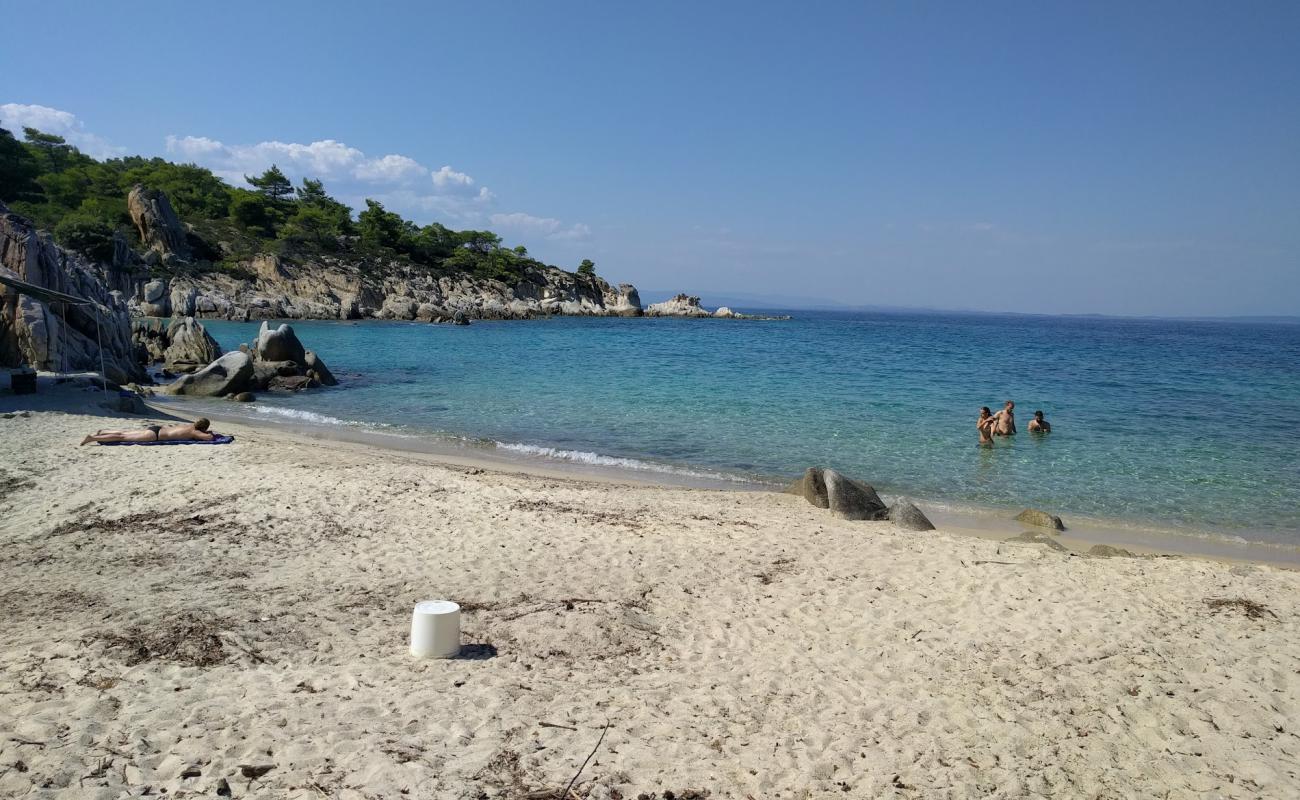 Portokali Beach II'in fotoğrafı açık bej kum yüzey ile
