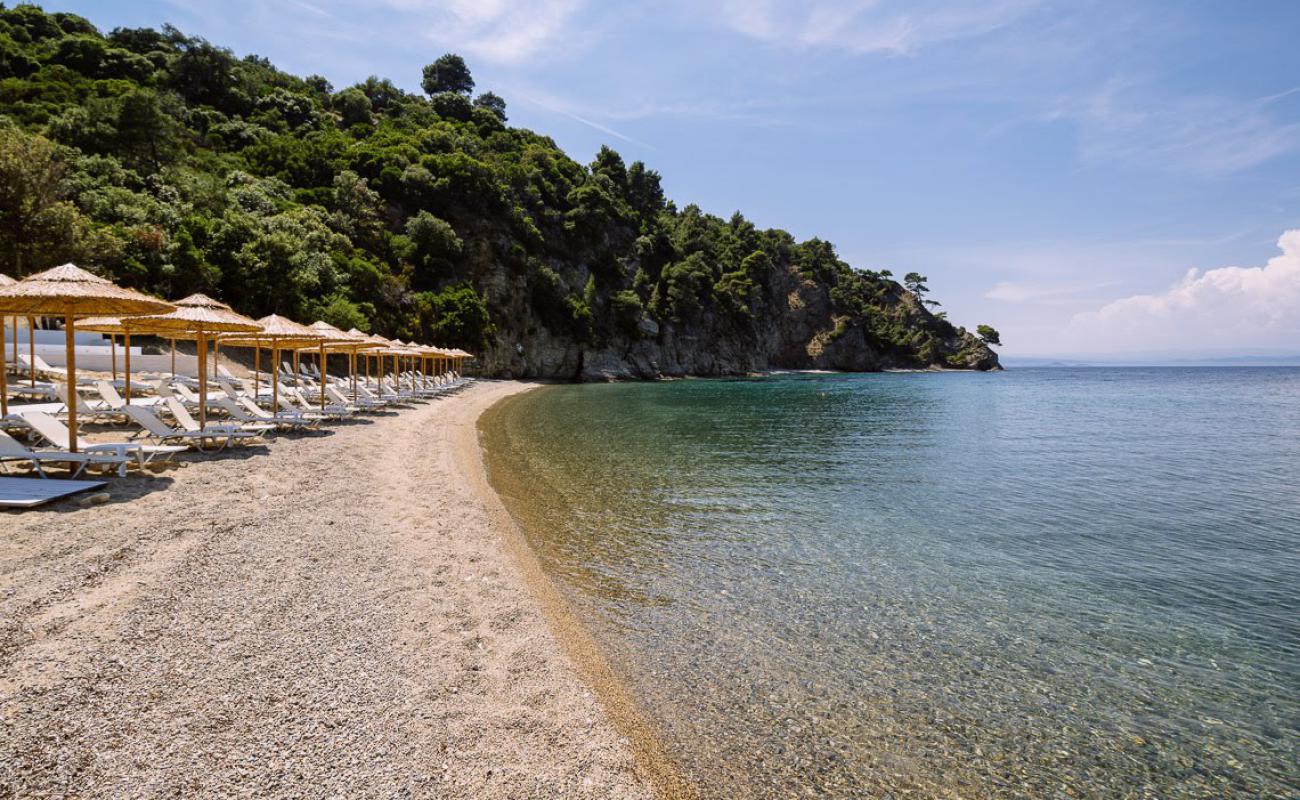 Bahia beach Bar'in fotoğrafı bej kum ve çakıl yüzey ile