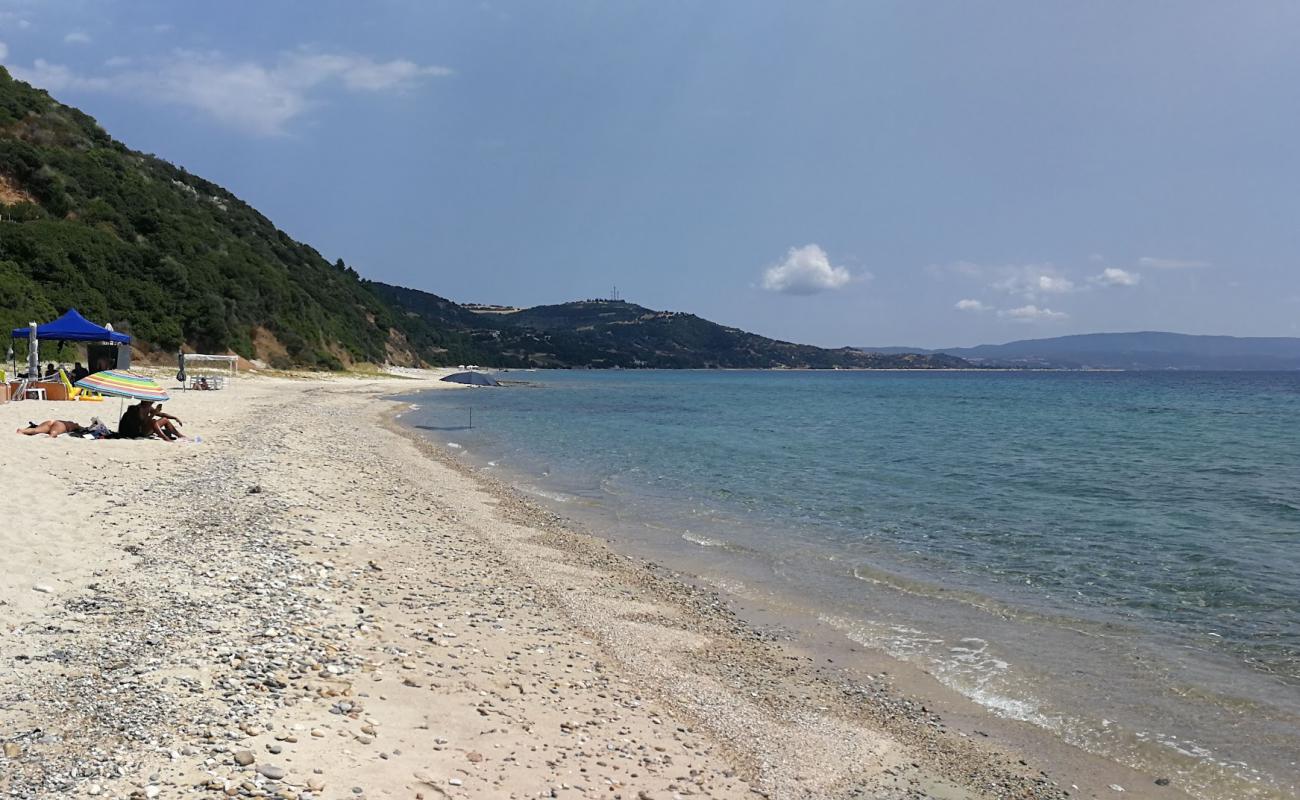 Develiki beach II'in fotoğrafı çakıl ile kum yüzey ile