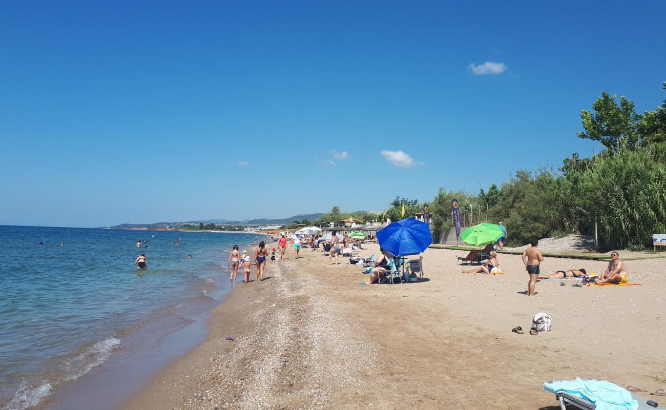 Saint Georgii beach II'in fotoğrafı bej kum ve çakıl yüzey ile