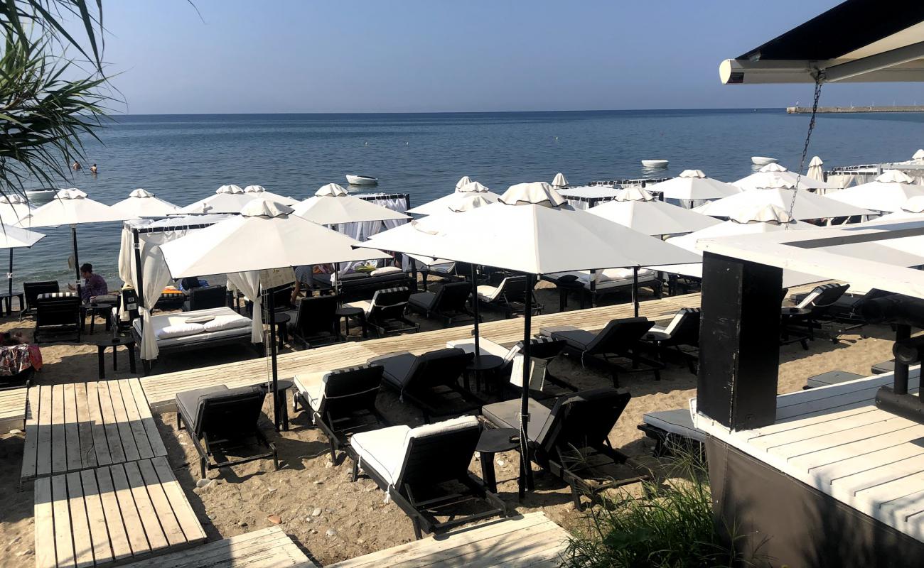 Alexandroupolis Port beach'in fotoğrafı çakıl ile kum yüzey ile