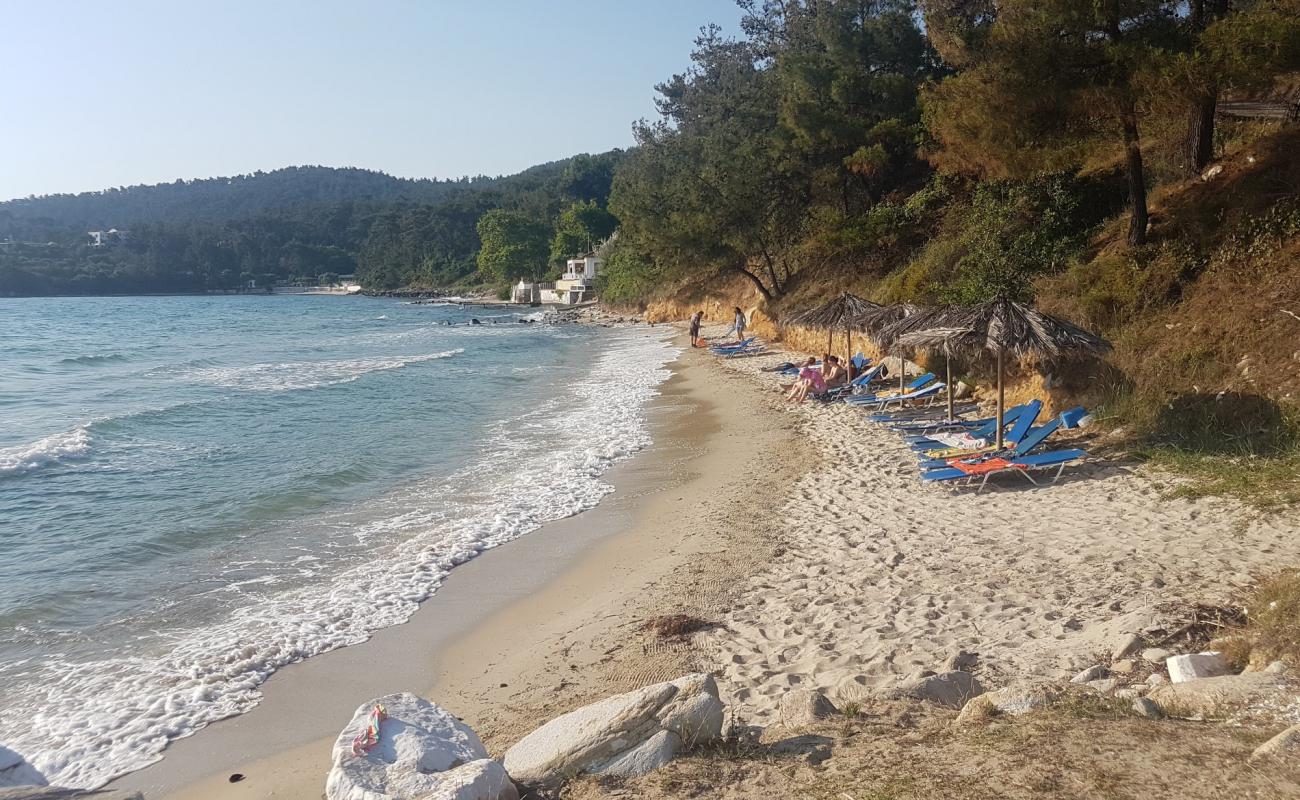 Brena beach'in fotoğrafı beyaz ince kum yüzey ile