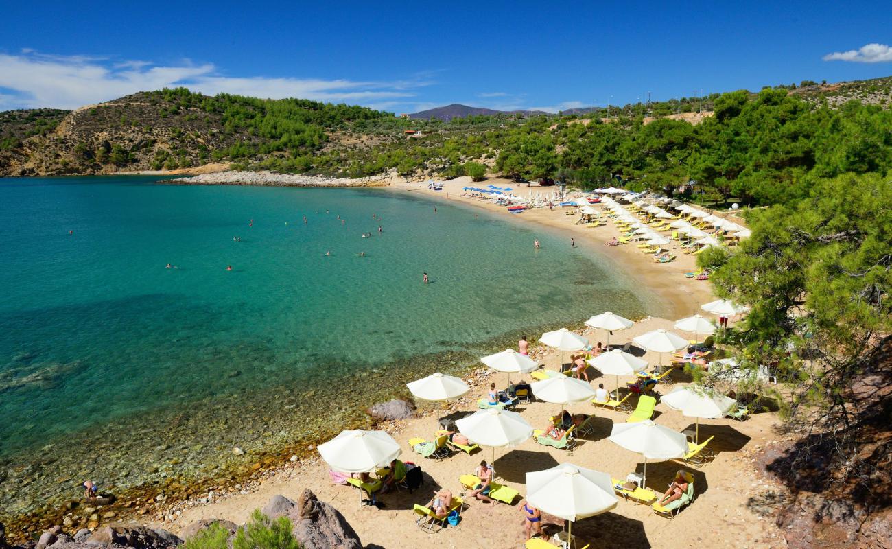 Rosonkremos beach'in fotoğrafı parlak ince kum yüzey ile