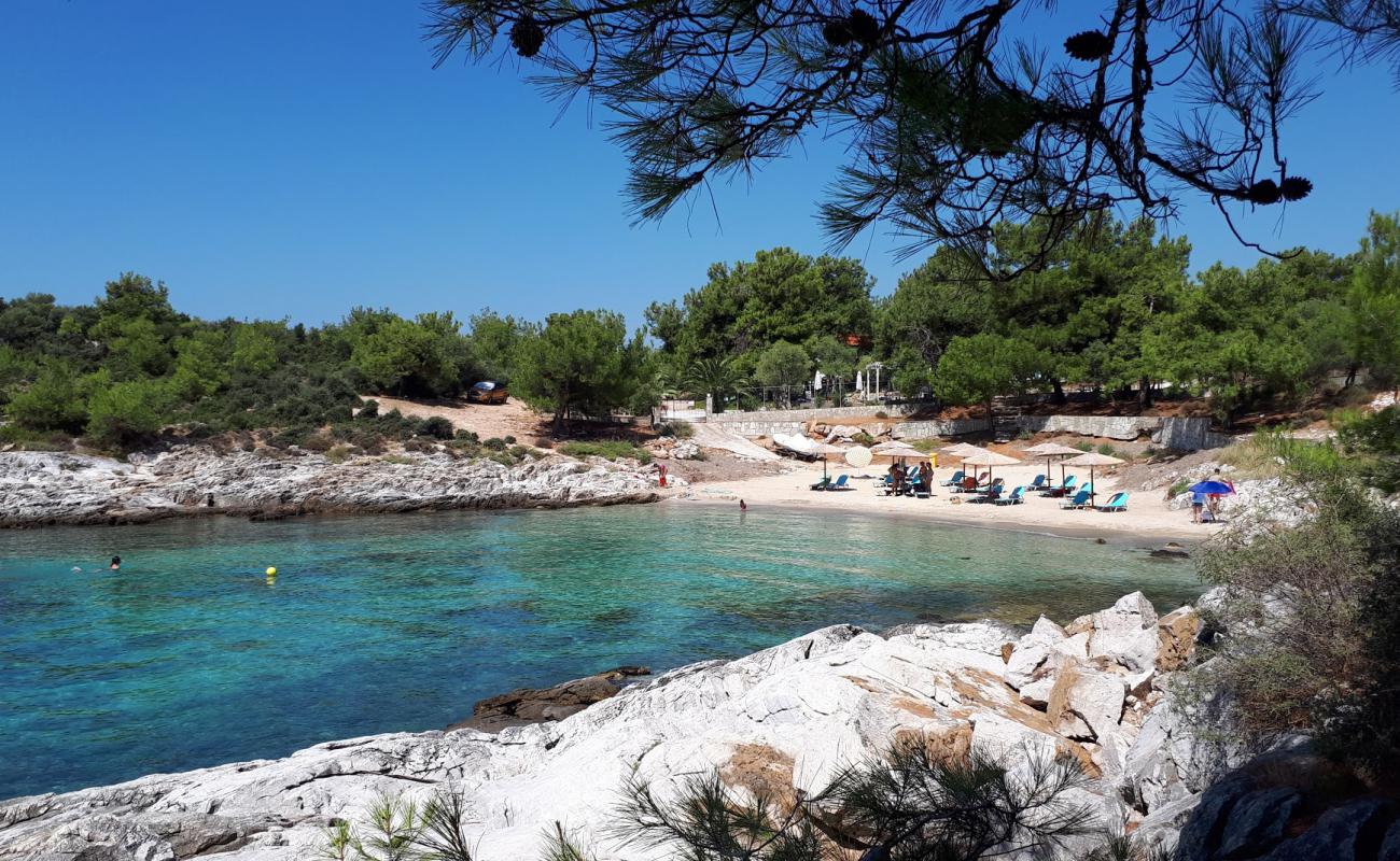 Agia Anna'in fotoğrafı i̇nce bej kum yüzey ile