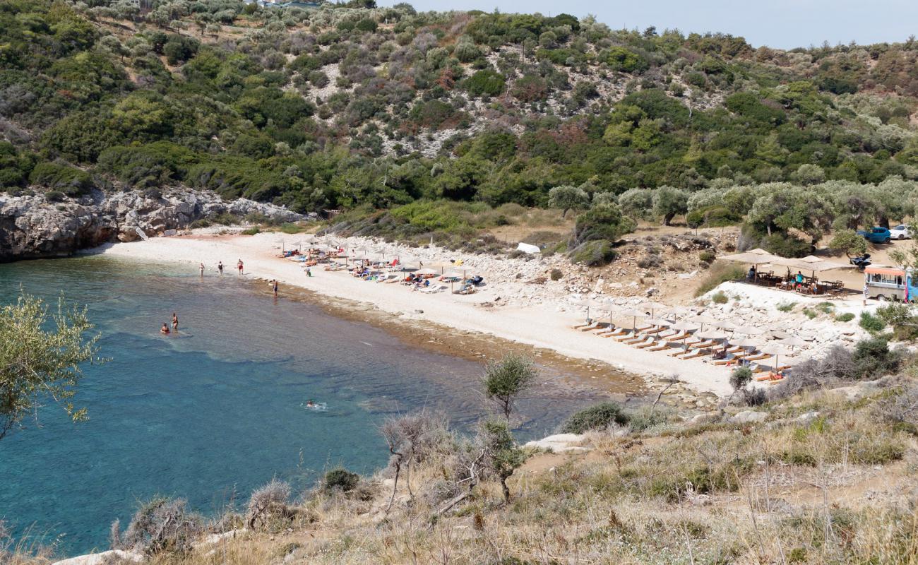 Kalami beach'in fotoğrafı bej çakıl yüzey ile