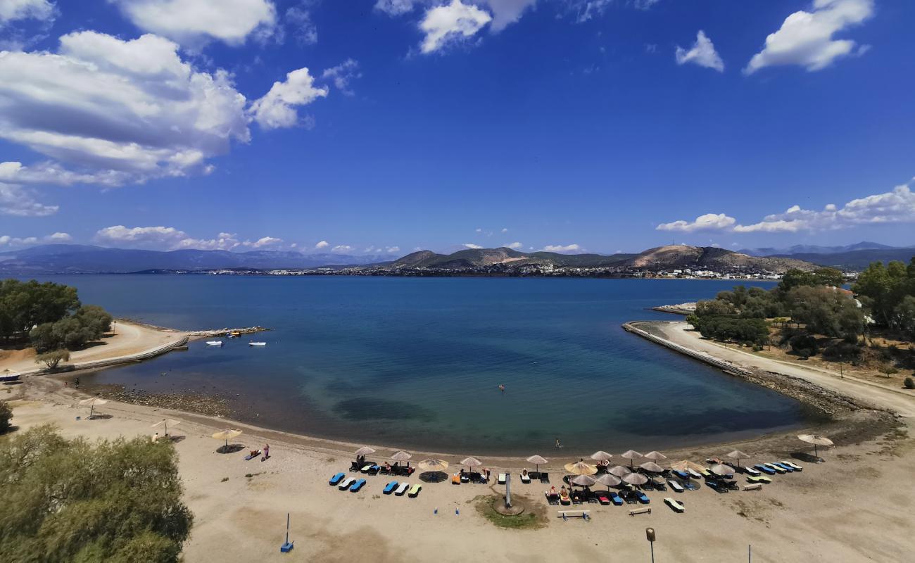 Crystal beach'in fotoğrafı küçük gri çakıllar yüzey ile