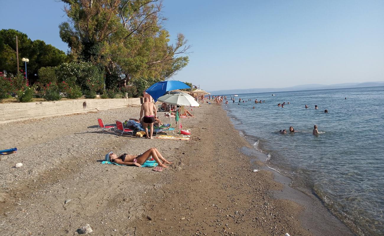 Rovies 2 beach'in fotoğrafı siyah kum ve çakıllar yüzey ile