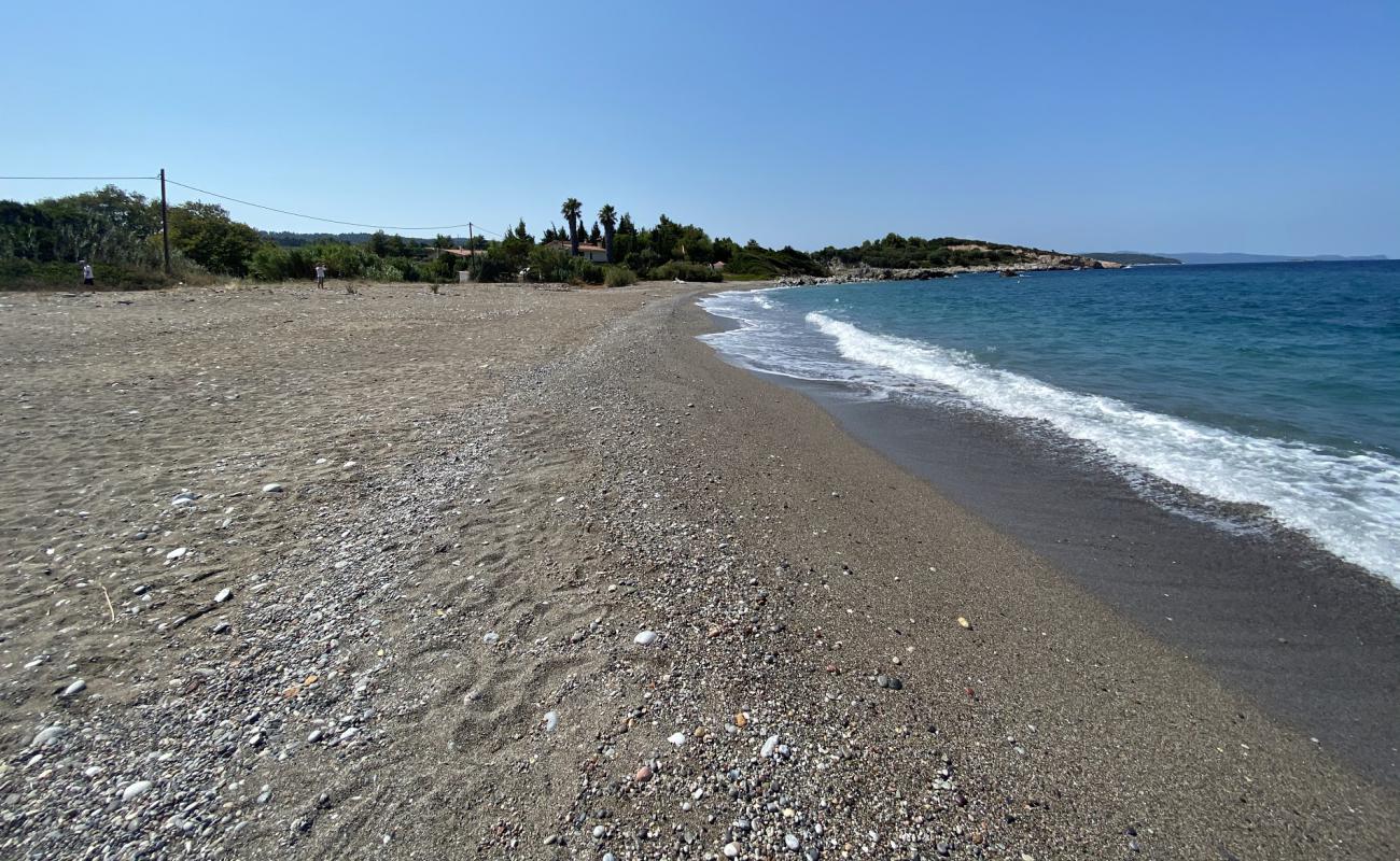 Black beach'in fotoğrafı gri çakıl taşı yüzey ile