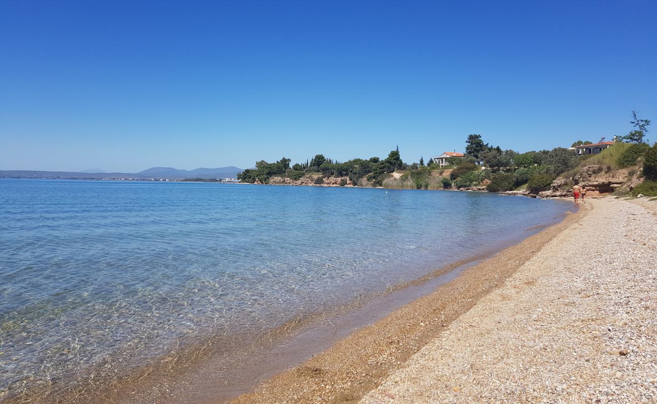 Pagorama beach'in fotoğrafı gri kum ve çakıl yüzey ile