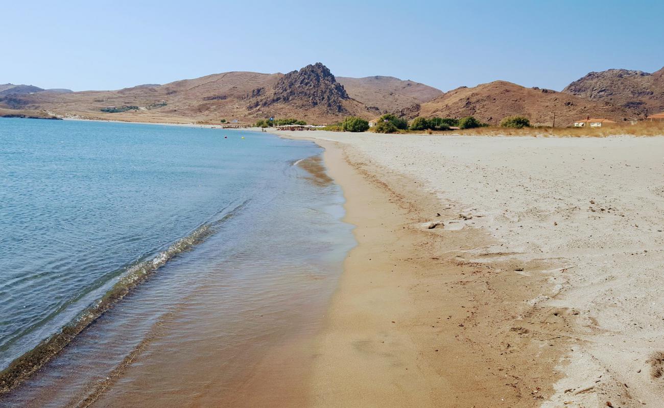 Evgatis Beach'in fotoğrafı parlak kum yüzey ile