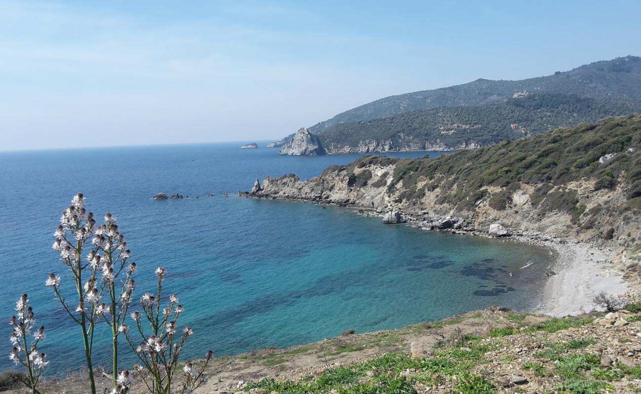 Tsilia Beach IV'in fotoğrafı bej kum ve çakıl yüzey ile