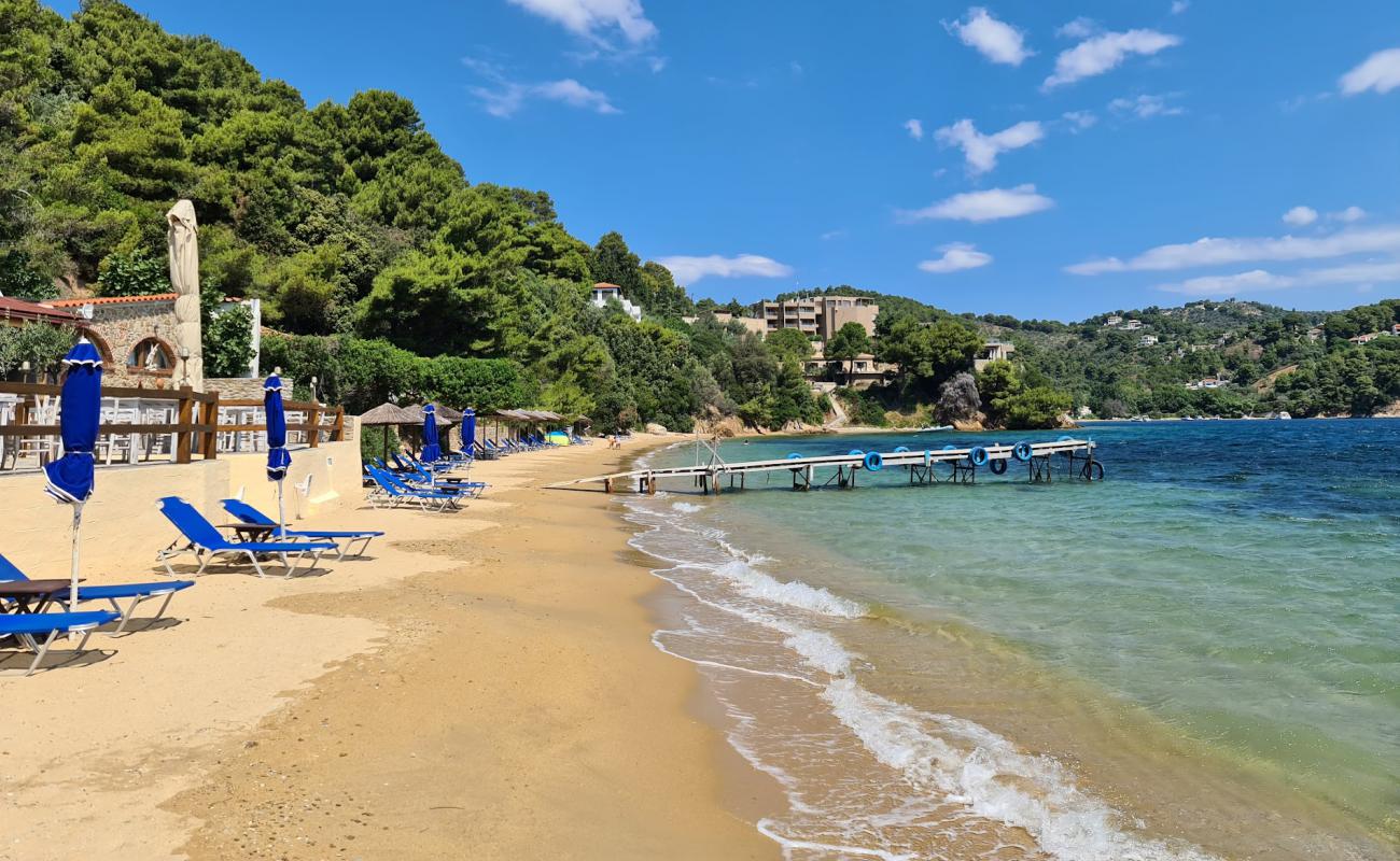 Kanapitsa beach'in fotoğrafı parlak kum yüzey ile