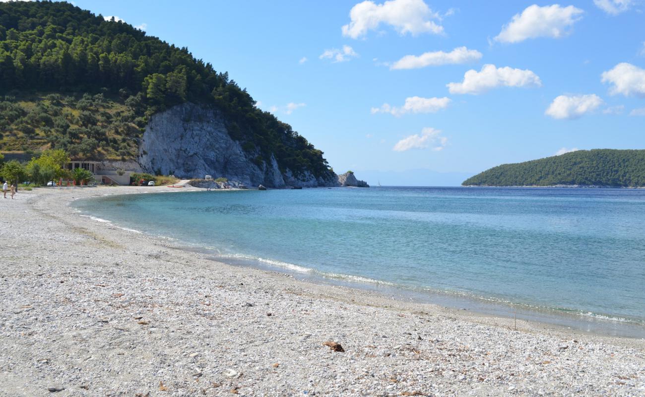 Neo Klima beach II'in fotoğrafı çakıl ile kum yüzey ile