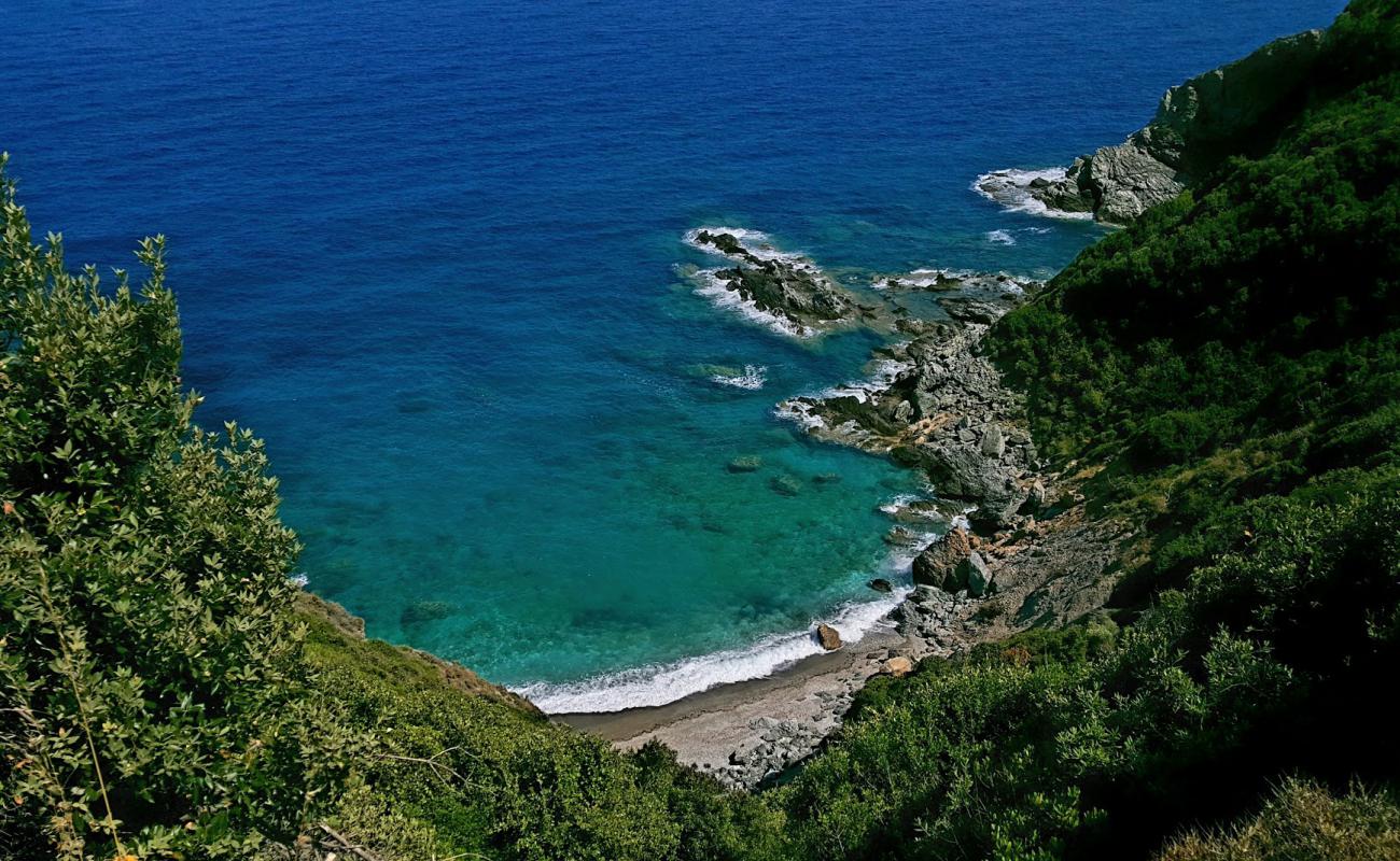 Marie beach'in fotoğrafı parlak kabuk kumu yüzey ile