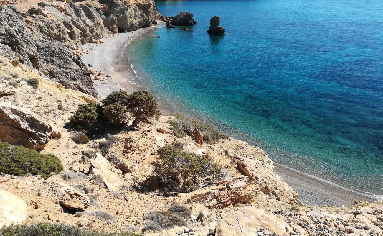 Agios Teodoros beach II'in fotoğrafı çakıl ile kum yüzey ile