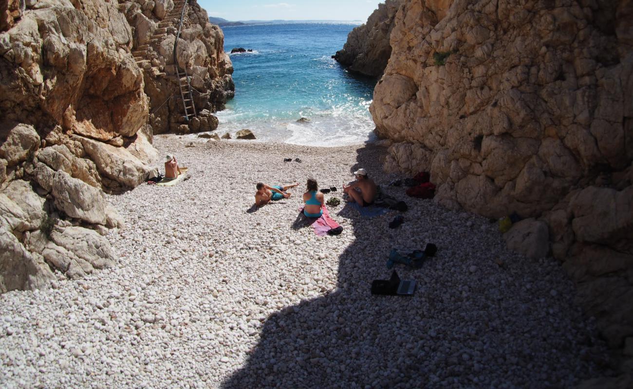 Chickens Bay'in fotoğrafı bej çakıl yüzey ile