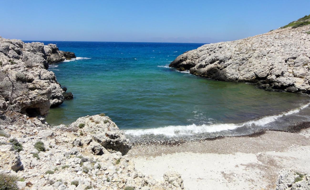 Limnionas beach III'in fotoğrafı gri kum ve çakıllar yüzey ile