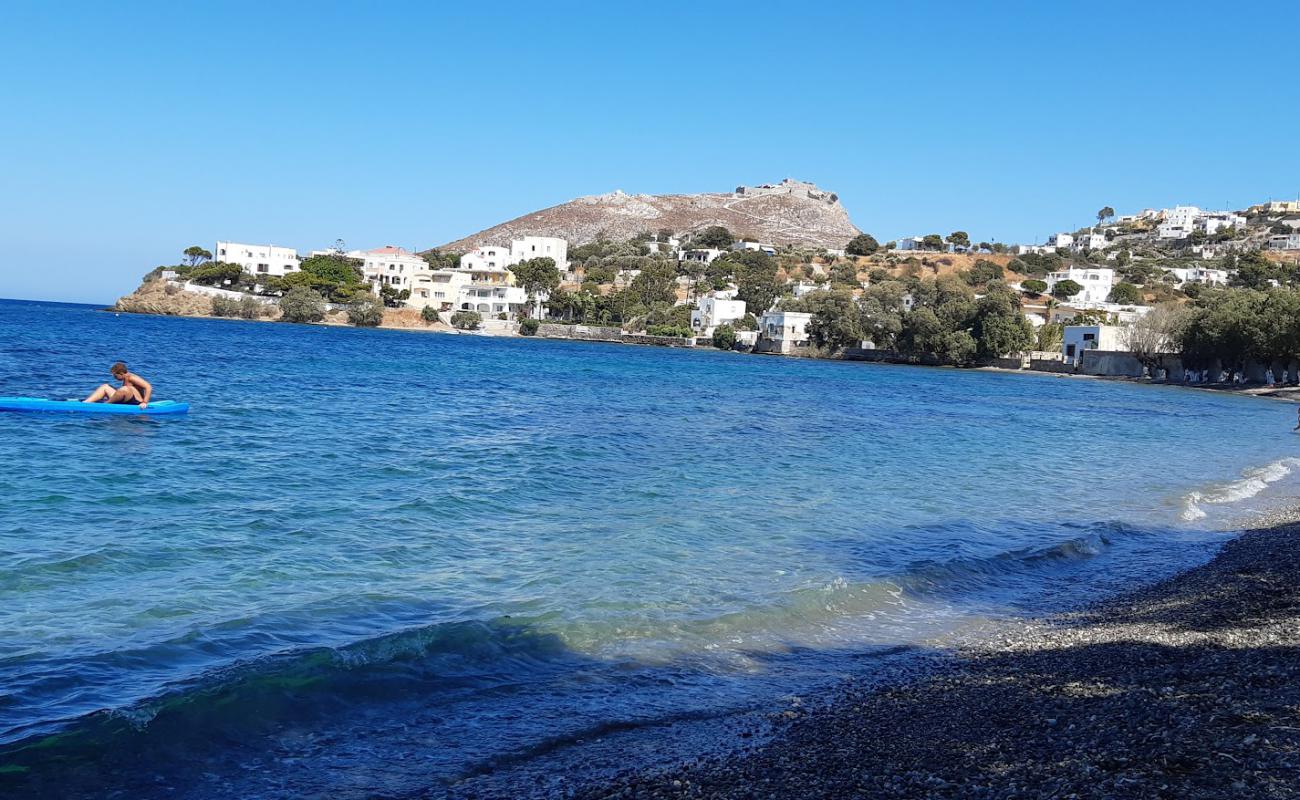 Valsami beach II'in fotoğrafı gri ince çakıl taş yüzey ile