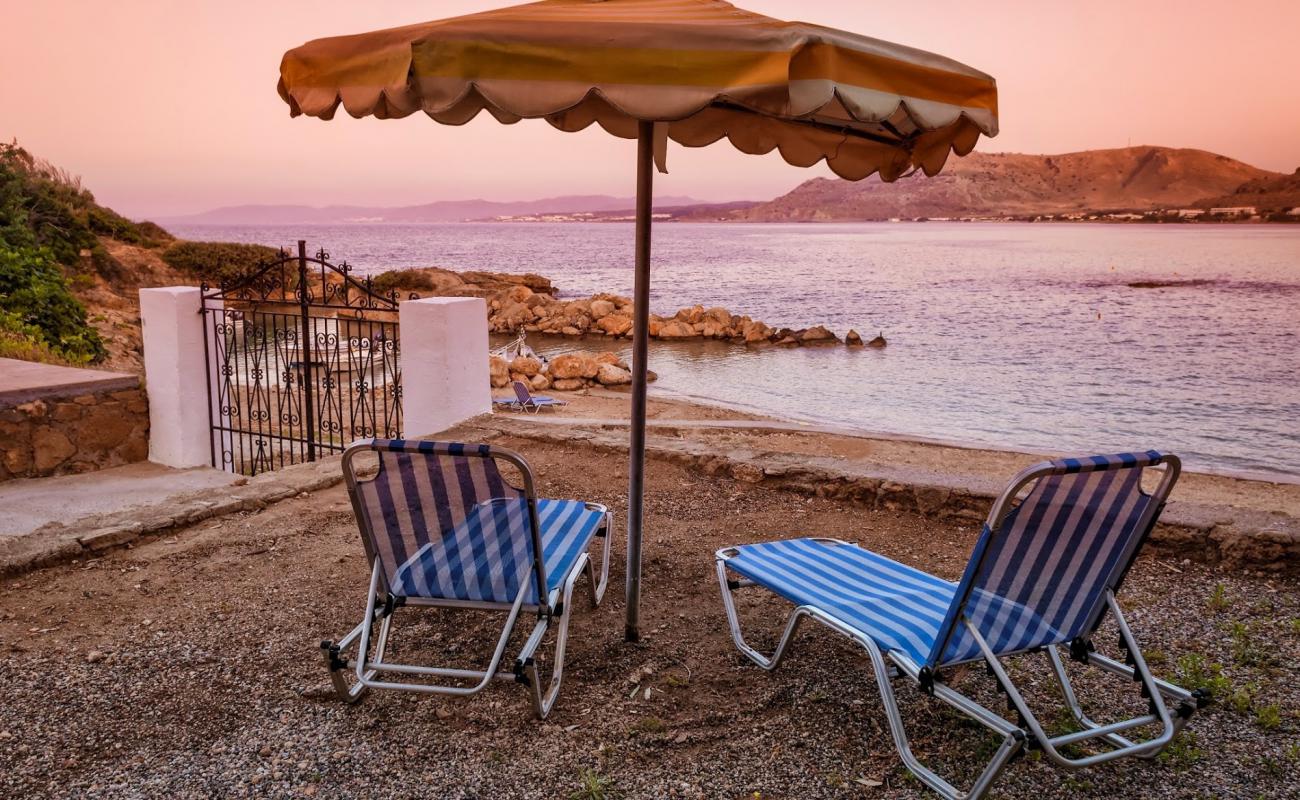 Pefki Little Beach II'in fotoğrafı hafif çakıl yüzey ile