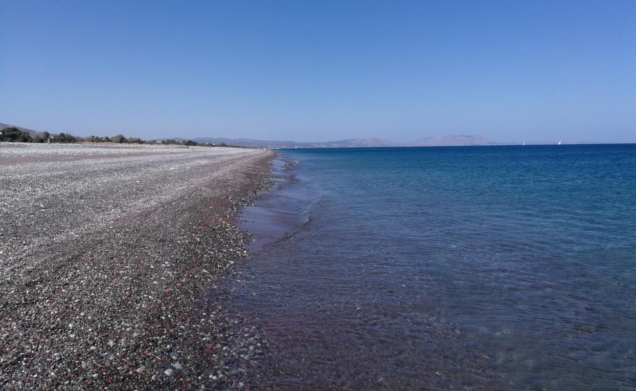 Gennadi Plajı II'in fotoğrafı hafif çakıl yüzey ile