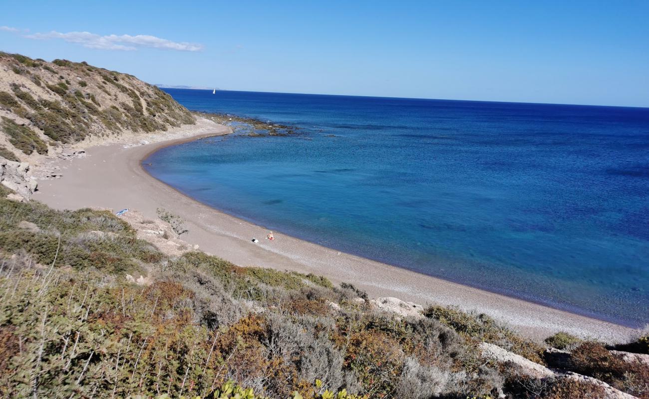 Paralia Plimmiriou III'in fotoğrafı bej kum ve çakıl yüzey ile