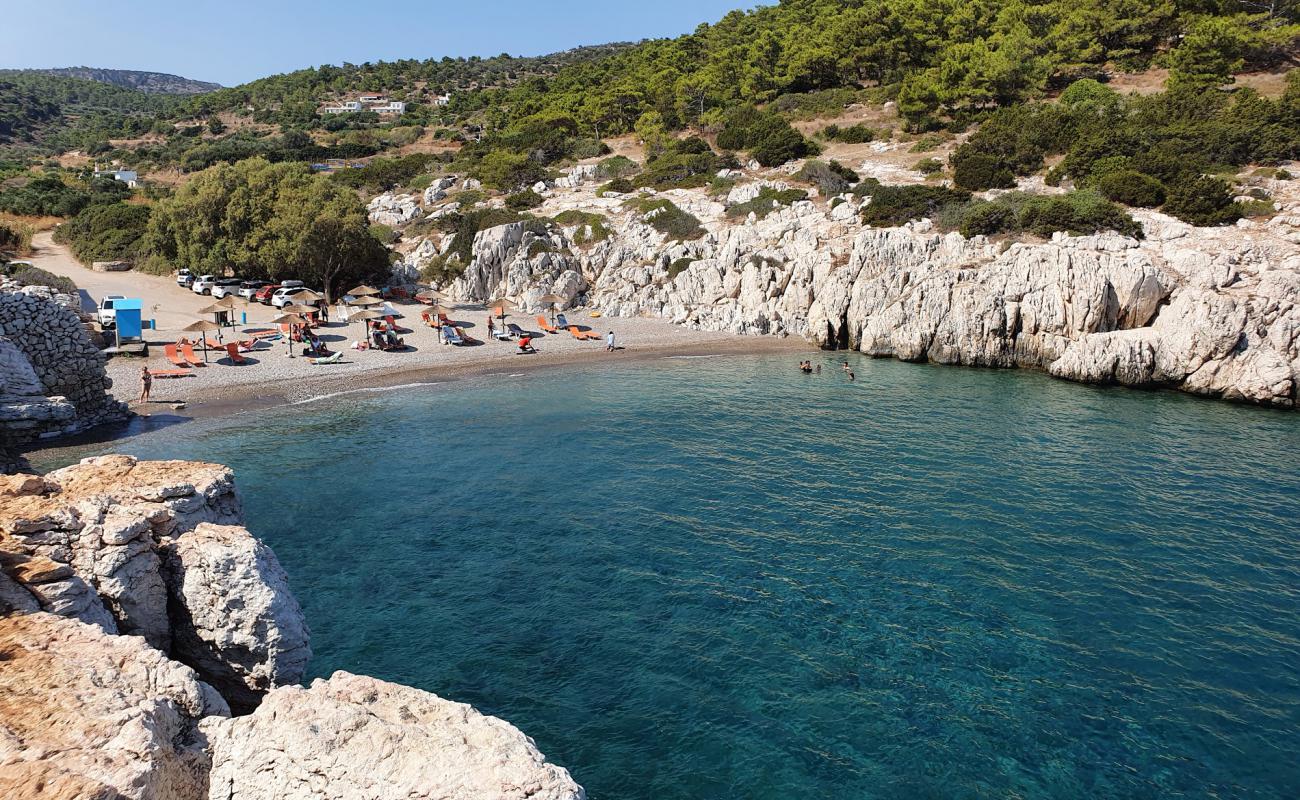 Kopria Beach'in fotoğrafı hafif ince çakıl taş yüzey ile