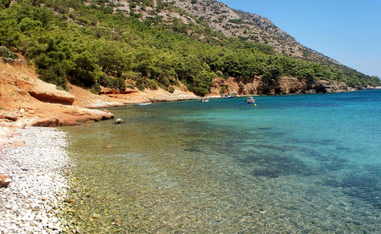 Sidera beach'in fotoğrafı hafif çakıl yüzey ile