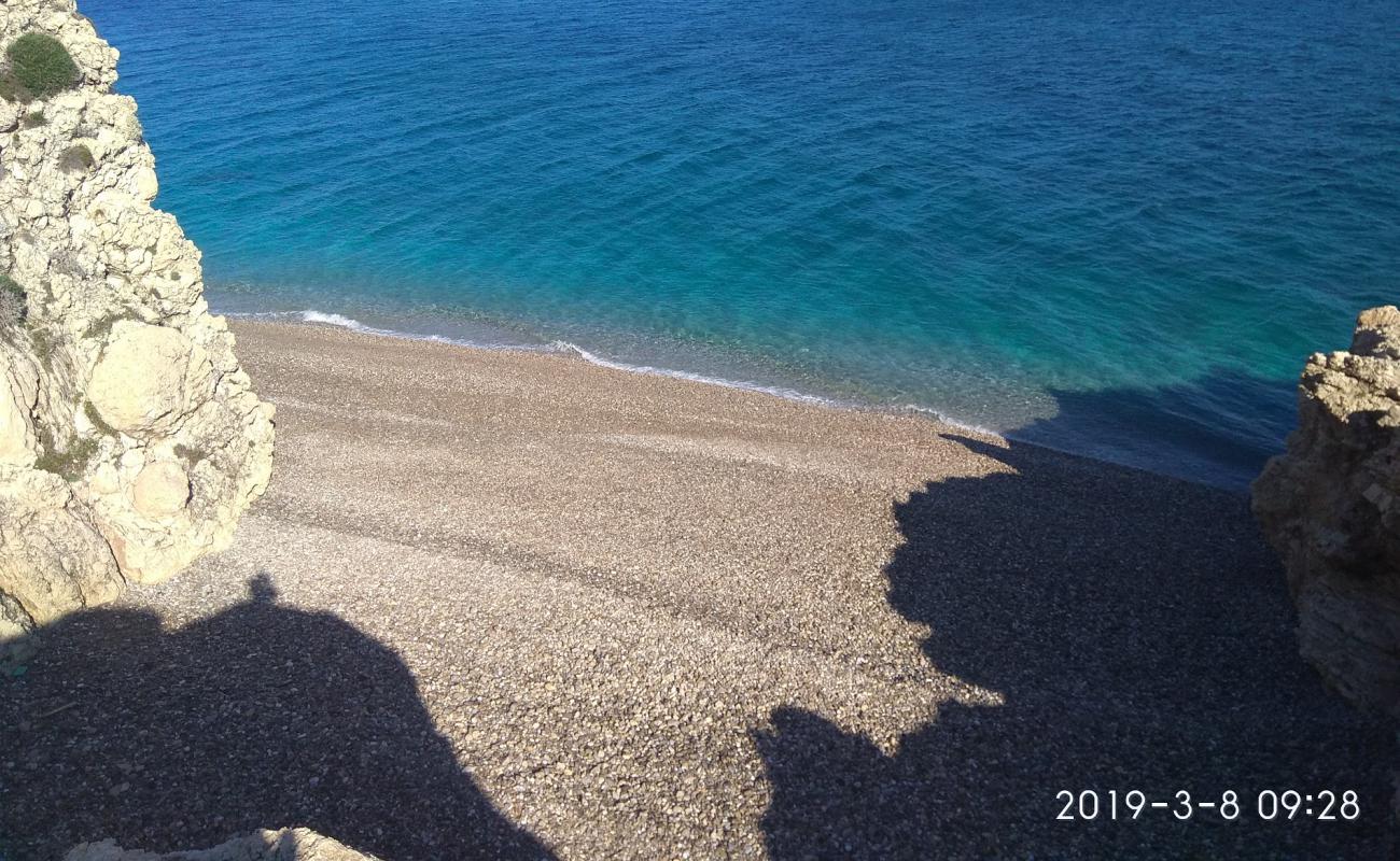 Avlakia beach II'in fotoğrafı hafif çakıl yüzey ile