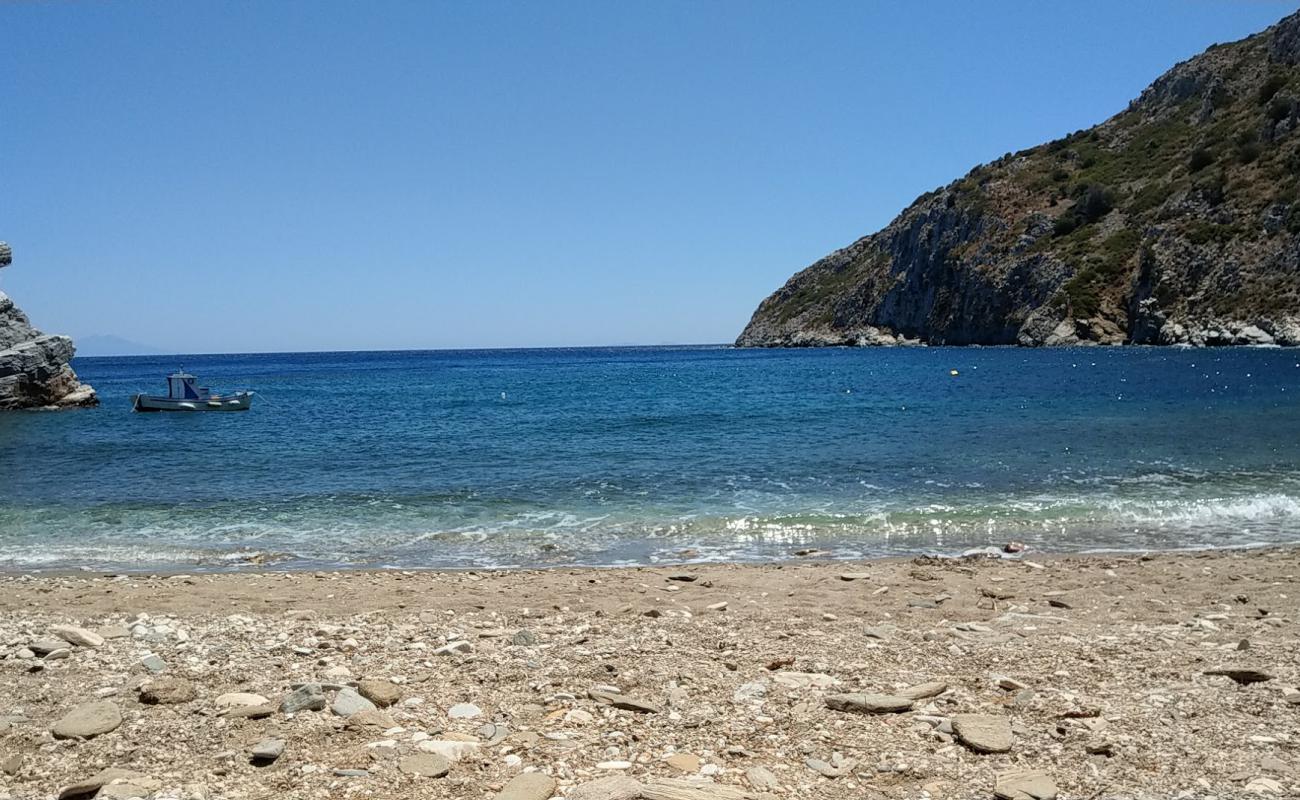 Vitsila beach'in fotoğrafı gri kum ve çakıllar yüzey ile