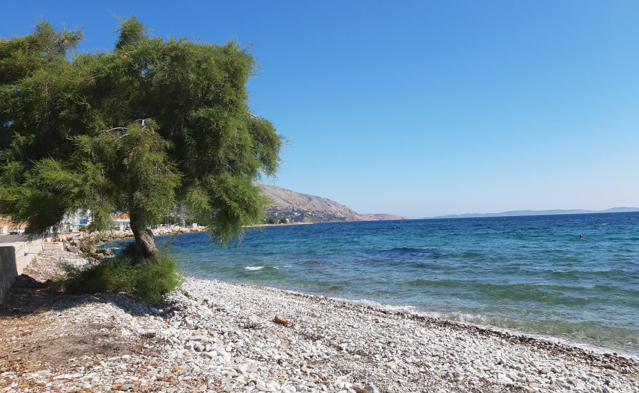 Agios Paraskevi Beach'in fotoğrafı hafif çakıl yüzey ile