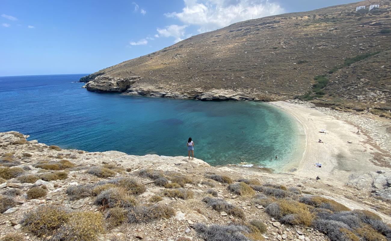 Lydi Beach'in fotoğrafı parlak kum yüzey ile