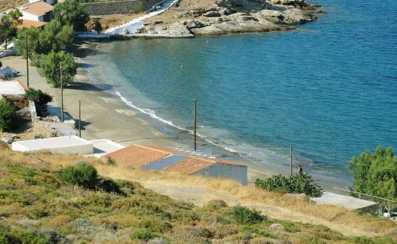 Zogaki beach'in fotoğrafı çakıl ile kum yüzey ile