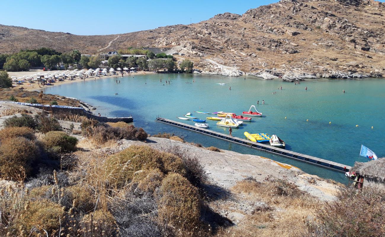 Monastiri Plajı'in fotoğrafı parlak ince kum yüzey ile