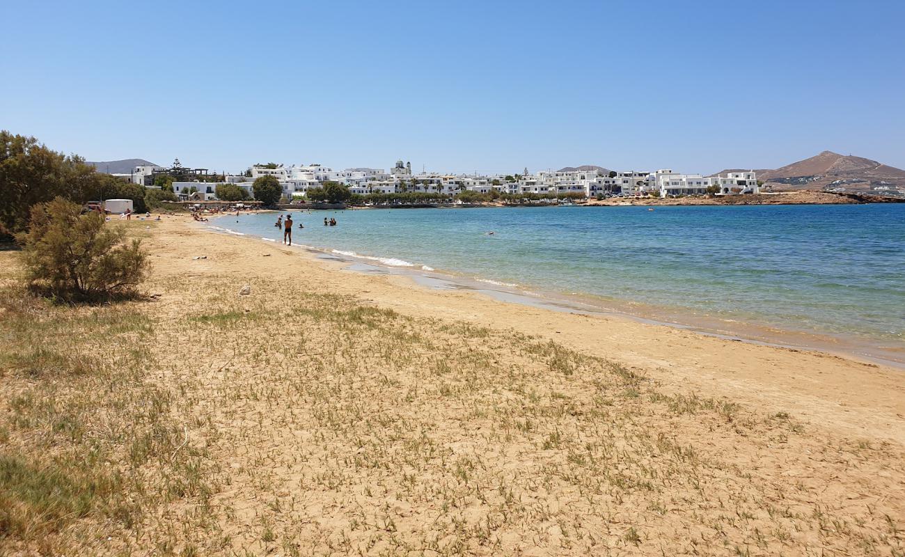 Agios Anargyroi beach'in fotoğrafı parlak ince kum yüzey ile