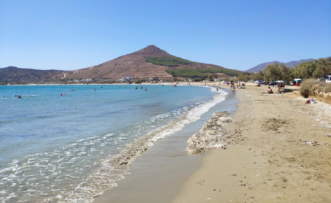 Molos beach'in fotoğrafı parlak ince kum yüzey ile