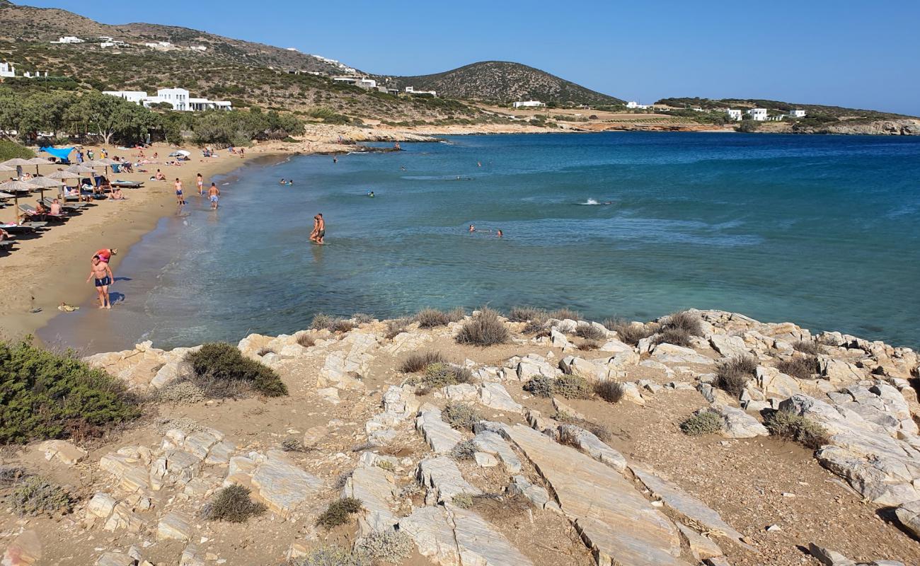 Faragas Plajı'in fotoğrafı i̇nce bej kum yüzey ile