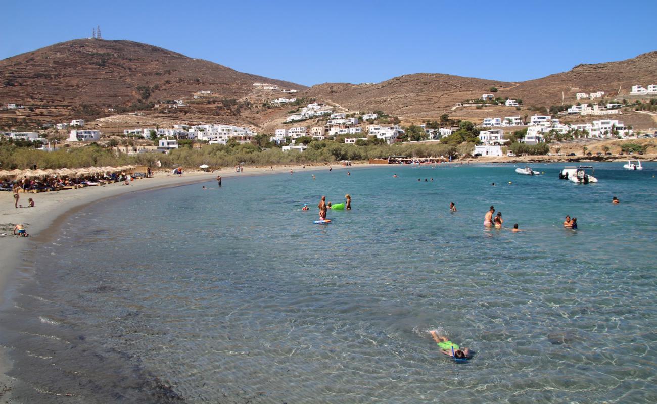 Agios Ioannis'in fotoğrafı açık bej kum yüzey ile