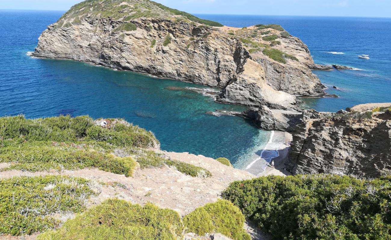 Glaros beaches'in fotoğrafı çakıl ile kum yüzey ile