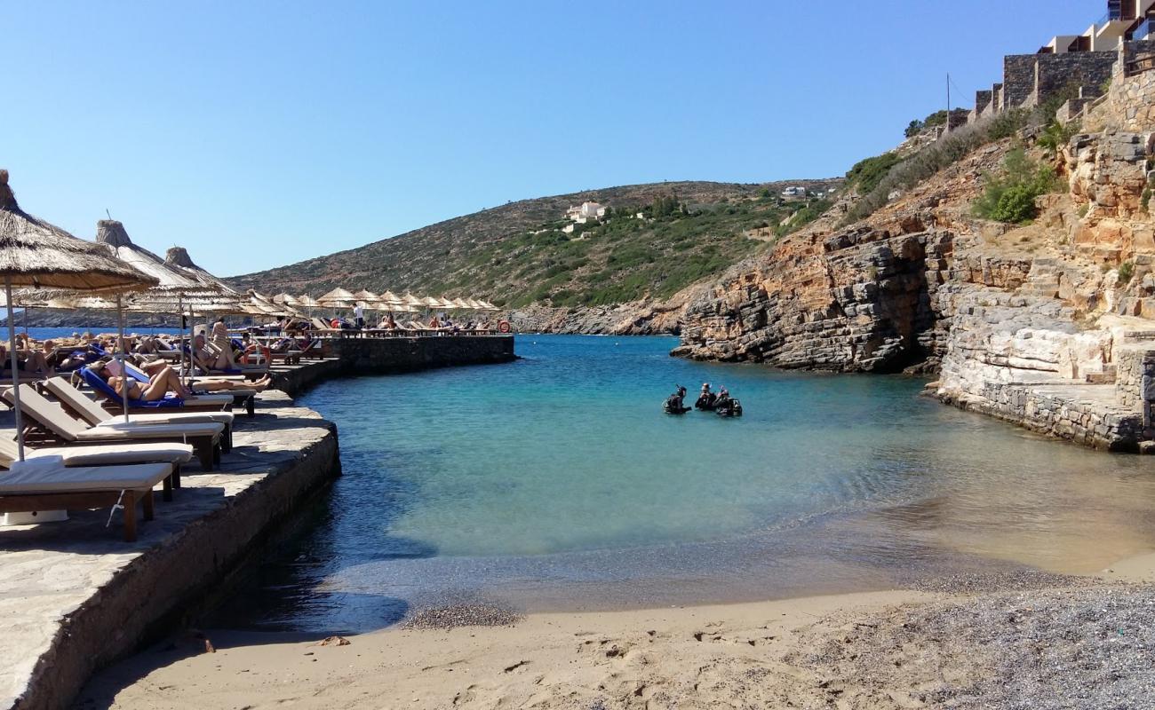 Candia Beach II'in fotoğrafı i̇nce kahverengi kum yüzey ile