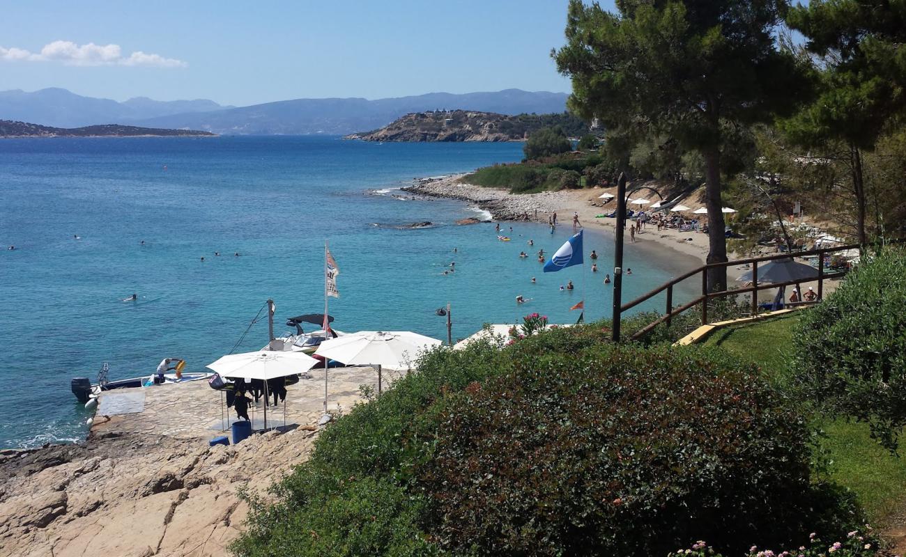 Candia Beach'in fotoğrafı kahverengi kum yüzey ile