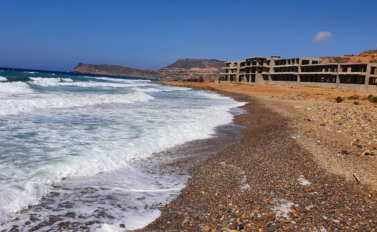 Agia Fotia'in fotoğrafı taşlı kum yüzey ile