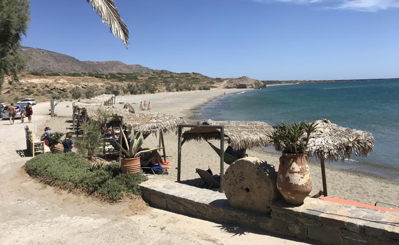 Diaskari beach'in fotoğrafı parlak kum yüzey ile