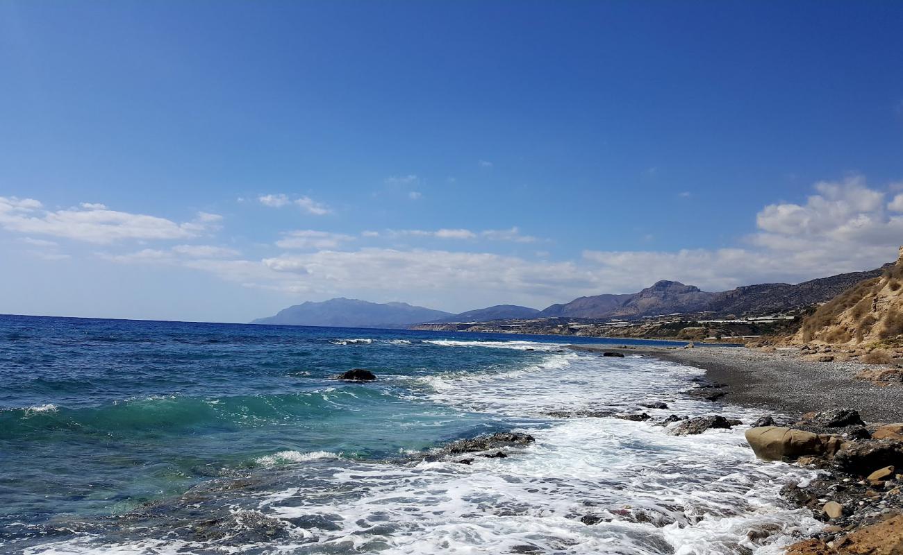Faflagos beach'in fotoğrafı gri kum ve çakıllar yüzey ile
