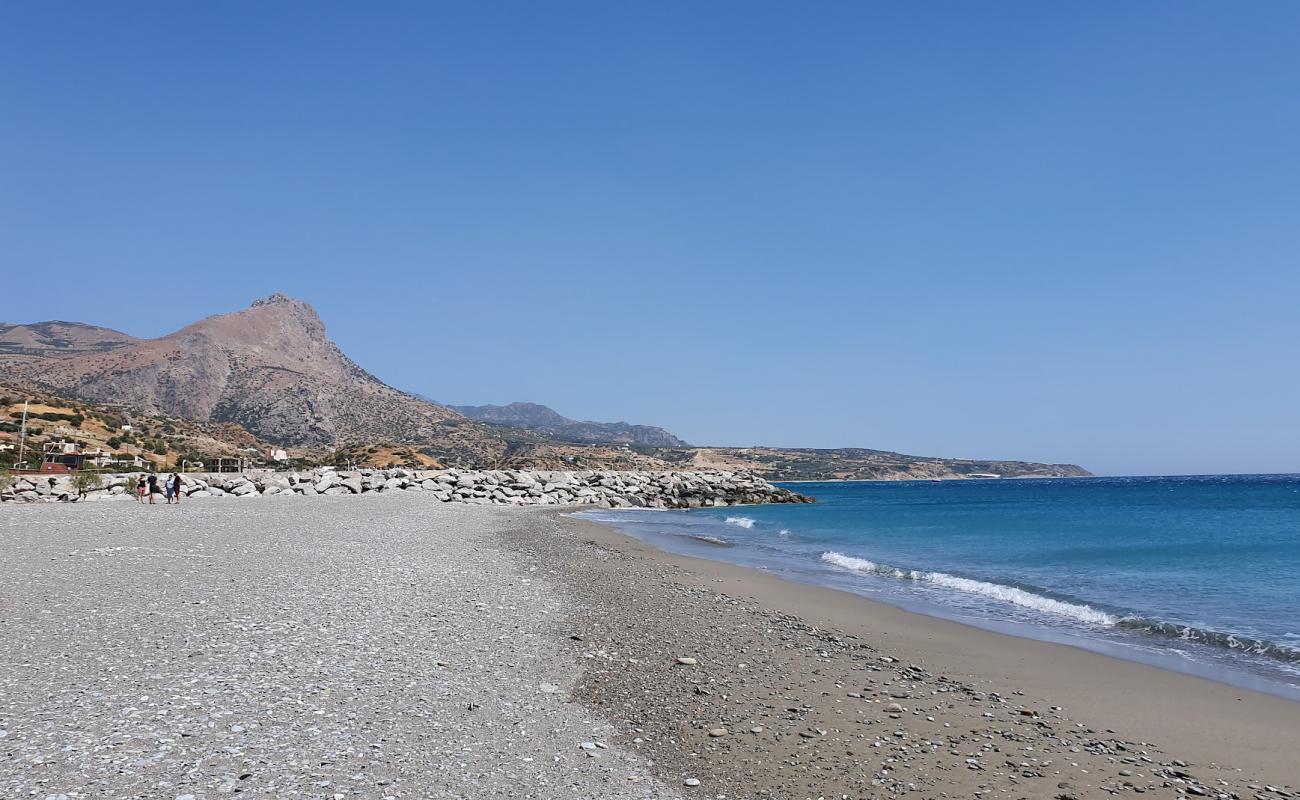 Kastri beach'in fotoğrafı çakıl ile kum yüzey ile