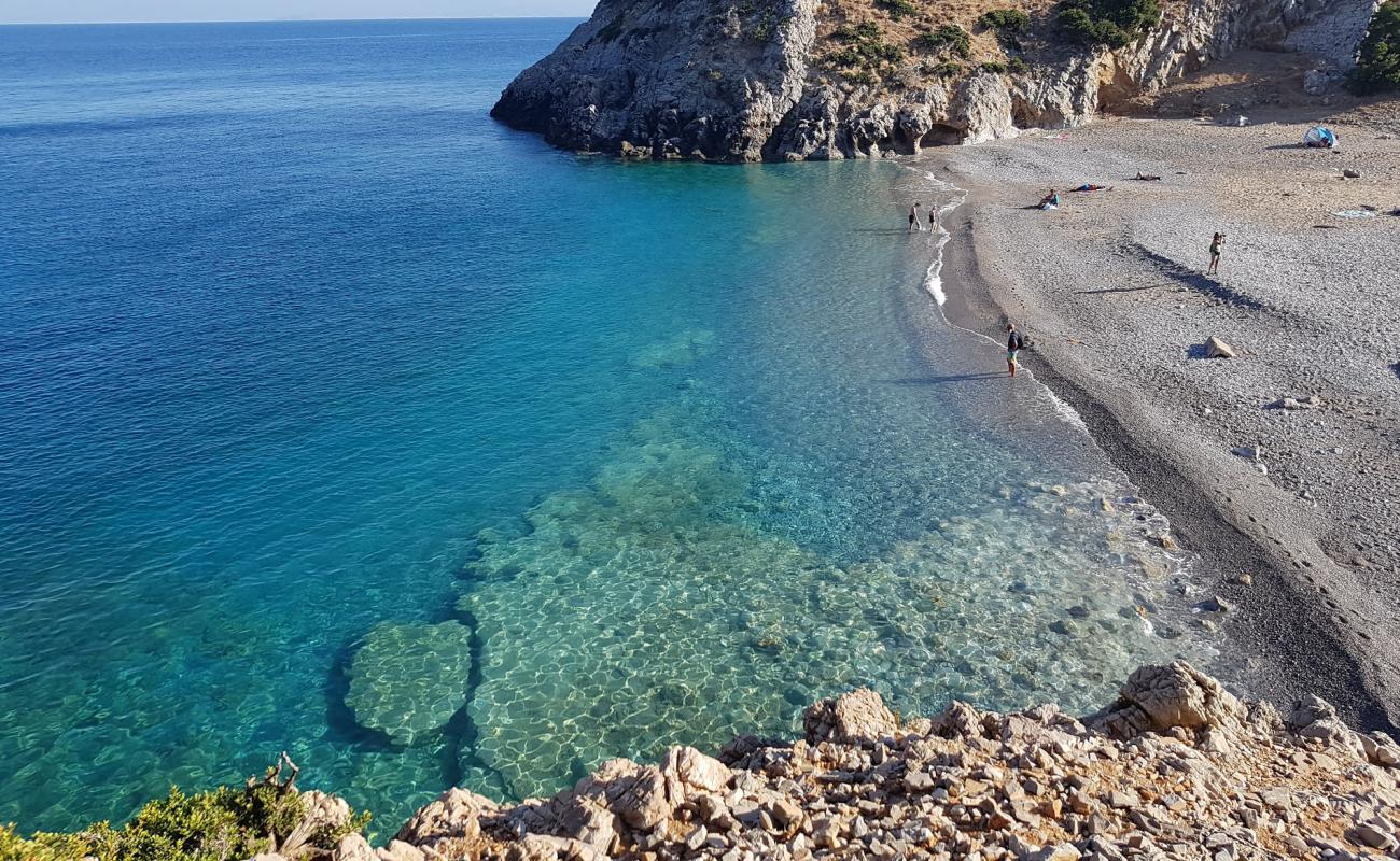 Menies Beach'in fotoğrafı çakıl ile kum yüzey ile