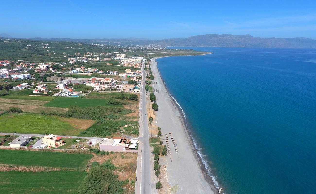 Paralia Maleme'in fotoğrafı hafif çakıl yüzey ile