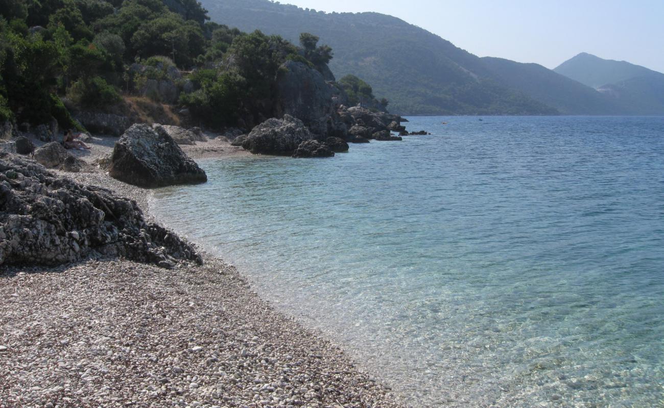 Komninou Ammos II'in fotoğrafı çakıl ile kum yüzey ile