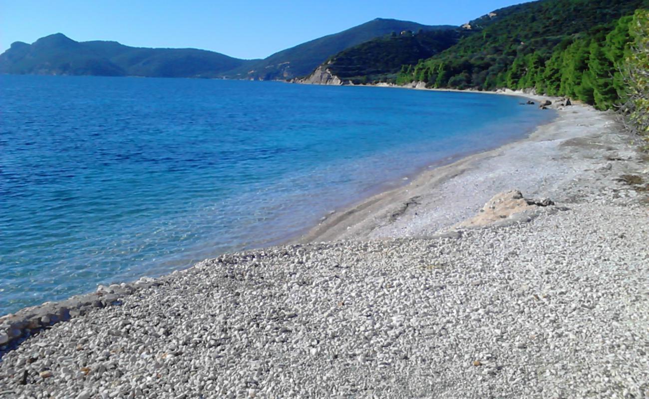 Agrapidia Beach II'in fotoğrafı bej çakıl yüzey ile