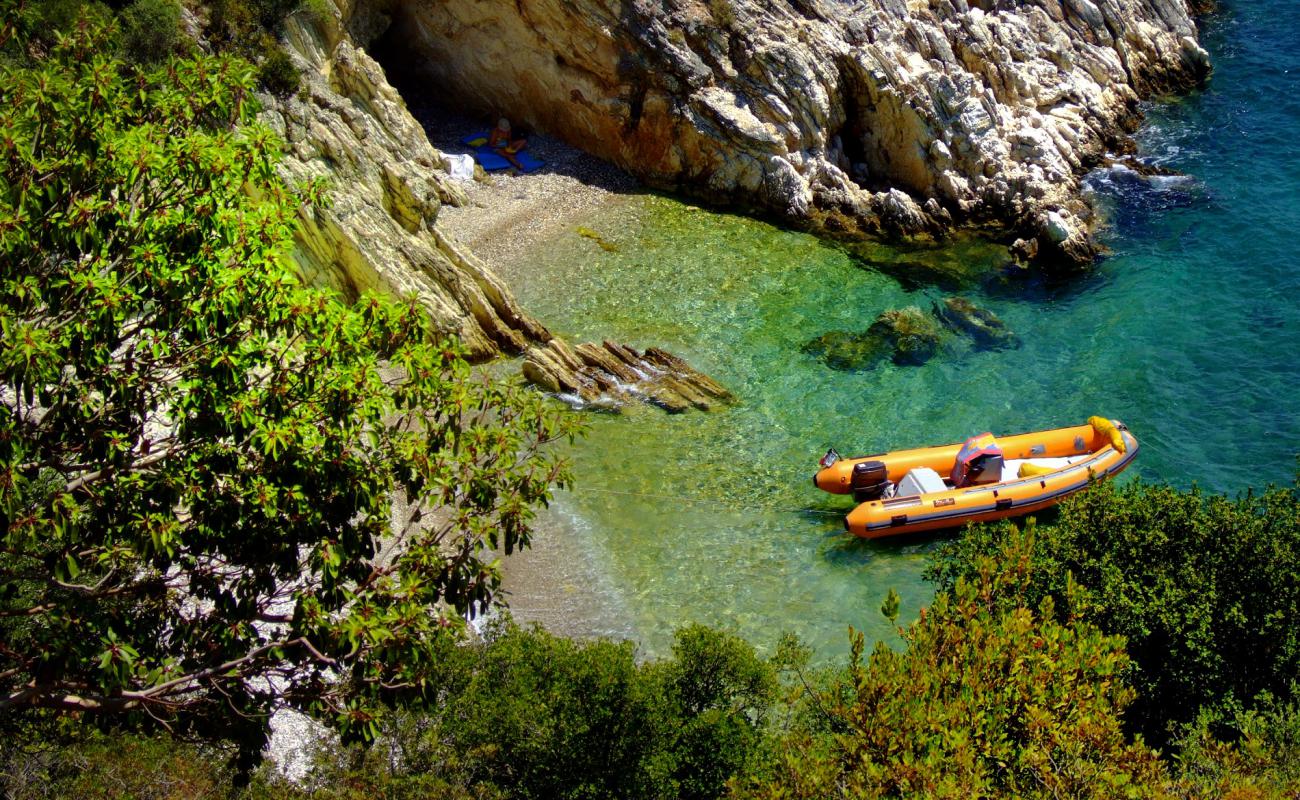 Agrapidia Beach IV'in fotoğrafı bej kum ve çakıl yüzey ile